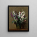 Pieds d'alouette - Henri Fantin-Latour — framed artwork on a wall