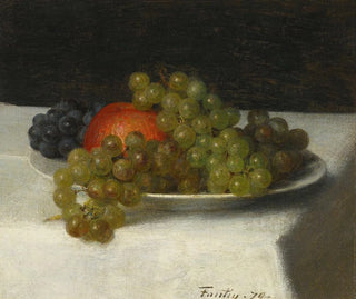 Apples and Grapes - Henri Fantin-Latour — artwork view