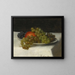 Apples and Grapes - Henri Fantin-Latour — framed artwork on a wall