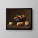 Apples - Henri Fantin-Latour — framed artwork on a wall