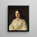 Portrait of Mrs. Edwin Edwards - Henri Fantin-Latour — framed artwork on a wall