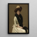 Portrait Painting of Sonia - Henri Fantin-Latour — framed artwork on a wall