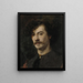 Portrait Painting of Whistler - Henri Fantin-Latour — framed artwork on a wall