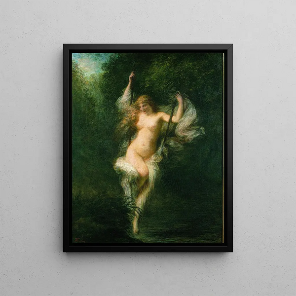 Sarah la Bayista - Henri Fantin-Latour — framed artwork on a wall