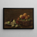 Still life with fruits - Henri Fantin-Latour — framed artwork on a wall