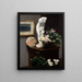 Still life with torso and flowers - Henri Fantin-Latour — framed artwork on a wall