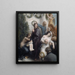 L'hommage anniversaire à Hector Berlioz - Henri Fantin-Latour — framed artwork on a wall