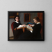 Les Deux Sœurs - Henri Fantin-Latour — framed artwork on a wall