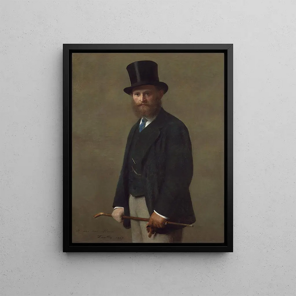 Édouard Manet - Henri Fantin-Latour — framed artwork on a wall
