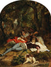 A Love Idyll - Henri Félix Emmanuel Philippoteaux — artwork view