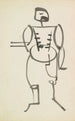a Standing Man - Henri Gaudier-Brzeska — artwork view