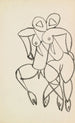 Studies for male and female figures - Henri Gaudier-Brzeska — artwork view