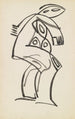 Study of a female figure - Henri Gaudier-Brzeska — artwork view
