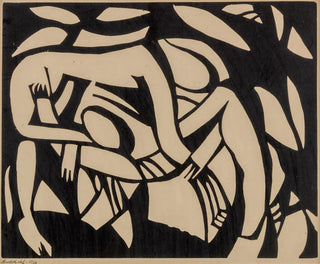 Les Lutteurs - Henri Gaudier-Brzeska — artwork view