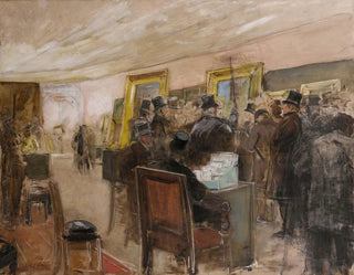 French study for a painting jury session - Henri Gervex — artwork view