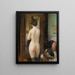 Nude Psyche Painting - Henri Gervex — framed artwork on a wall