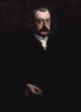 Portrait painting of Pierre Waldeck-Rousseau 1846-1904 politician - Henri Gervex — artwork view