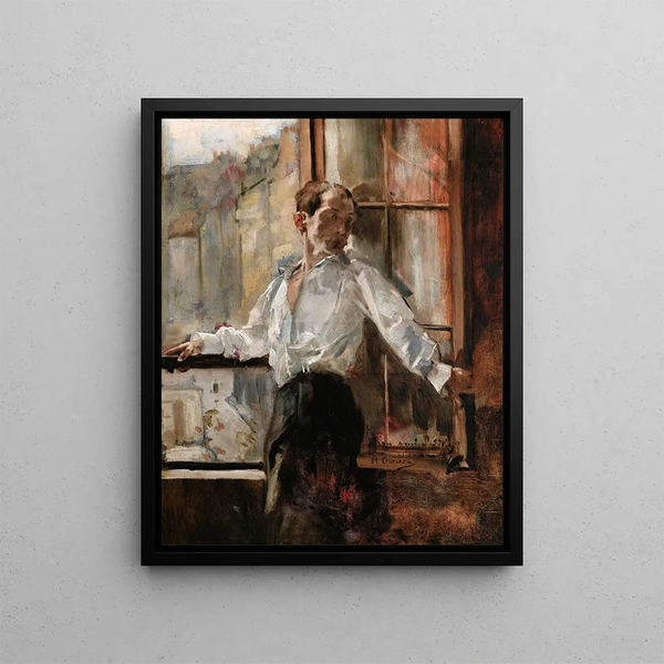 Rolla - Henri Gervex — framed artwork on a wall