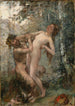 Satyr and Bacchante - Henri Gervex — artwork view