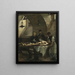 Study for the autopsy at the Hôtel-Dieu - Henri Gervex — framed artwork on a wall