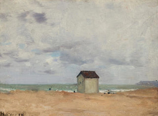 La Plage à Trouville - Henri Gervex — artwork view