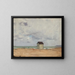 La Plage à Trouville - Henri Gervex — framed artwork on a wall