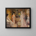 A Tuesday evening at Madeleine Lemaire's - Henri Gervex — framed artwork on a wall