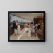 Yachting Painting in the Archipelago - Henri Gervex — framed artwork on a wall