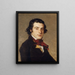 Portrait painting of Jean Soubeiran - Henri J.. François — framed artwork on a wall