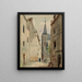 Église Saint-Séverin - Henri Jean Baptiste Lévis — framed artwork on a wall