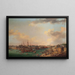 The Outer Port of Brest - Henri Joseph van Blarenberghe — framed artwork on a wall