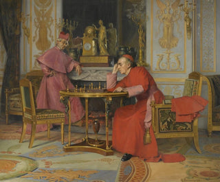 La Partie d'échecs - Henri Laissement — artwork view