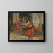 La Partie d'échecs - Henri Laissement — framed artwork on a wall