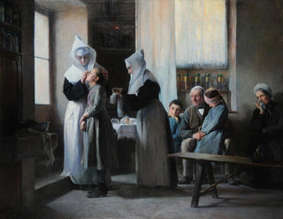 Chez les sœurs - Henri Laurent-Desrousseaux — artwork view