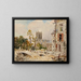 Convent of the Birds - Henri Laurent Mouren — framed artwork on a wall