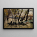 La Seine au Pont-Neuf lors de la crue de 1896 - Henri Laurent Mouren — framed artwork on a wall
