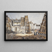 The Percement of Danton Street - Henri Laurent Mouren — framed artwork on a wall