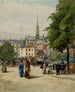 Place Saint-Michel - Henri Laurent Mouren — artwork view