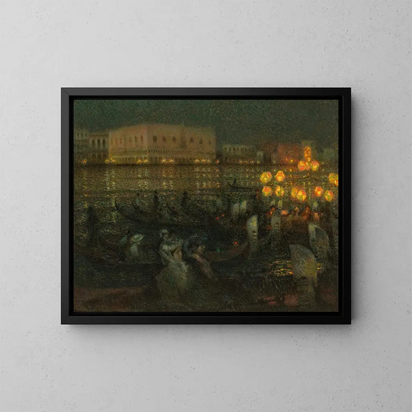 La Sérénissime Venise - Henri Le Sidaner — framed artwork on a wall