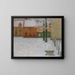 La neige - Henri Le Sidaner — framed artwork on a wall