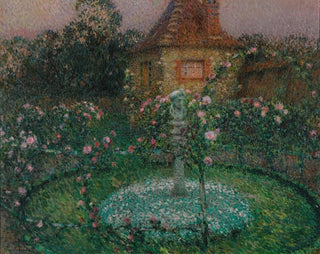 The Pavilion of Gerberoy - Henri Le Sidaner — artwork view