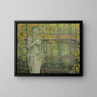 Le Vieux Faune - Henri Le Sidaner — framed artwork on a wall