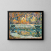 The Neptune Basin at Versailles - Henri Le Sidaner — framed artwork on a wall
