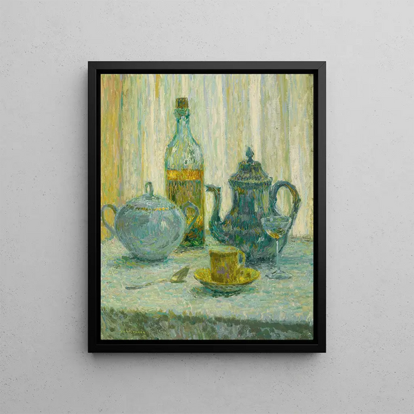 Still Lifes - Henri Le Sidaner — framed artwork on a wall