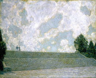 Les Marches du Palais de Versailles - Henri Le Sidaner — artwork view