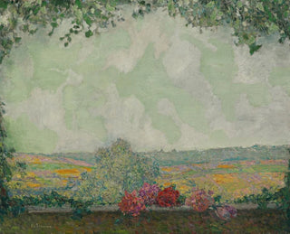 View of the Terrace - Henri Le Sidaner — artwork view