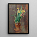 Gerbe de fleurs dans un pot - Henri Lebasque — framed artwork on a wall
