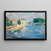 La Marne Lagny - Henri Lebasque — framed artwork on a wall