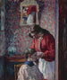 The hairstyle - Henri Lebasque — artwork view