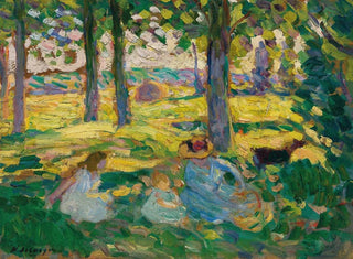 Montvrain, the countryside scene - Henri Lebasque — artwork view